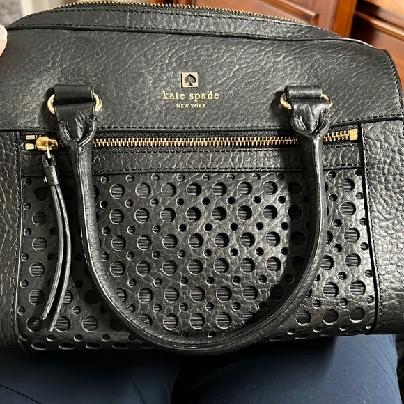 Kate Spade Perri Lane Leather Shoulder Crossbody Bubble Satchel - Picture 3 of 10